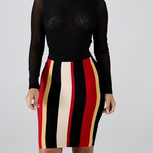 Stripe Skirt